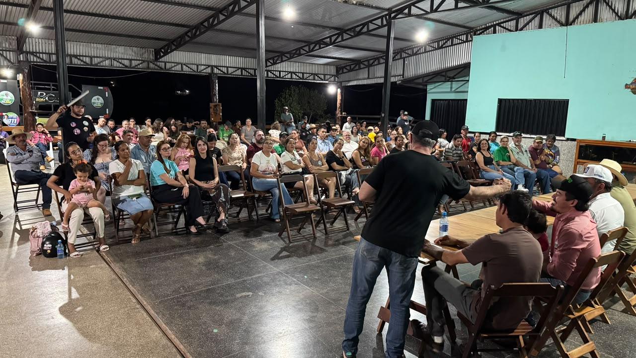 Reunião histórica em Alta Floresta D'Oeste: mais de 200 pessoas, união e projetos que avançam!