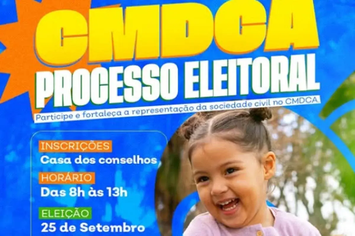 ROLIM DE MOURA - Entidades que atuam na defesa dos direitos de crianças e adolescentes podem se inscrever no Processo Eleitoral do CMDCA