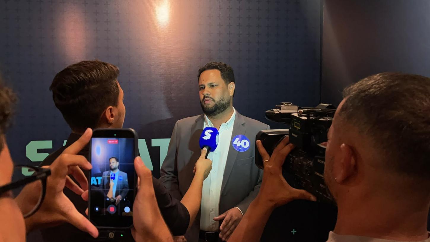 Samuel Costa apresenta propostas para segurança e saúde durante sabatina na SIC TV