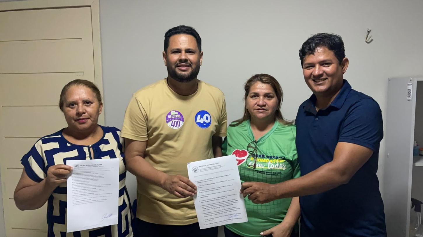 Samuel Costa assina Carta Compromisso com trabalhadores da SESAU e defende valorização da saúde pública