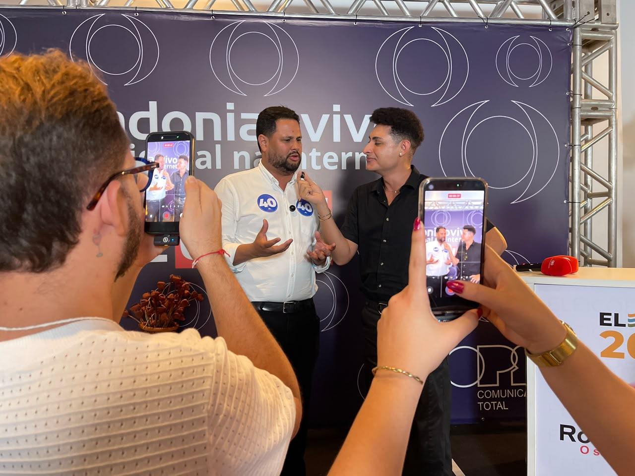 Samuel Costa ganha protagonismo em novo debate e reforça discurso de mudança em Rondônia