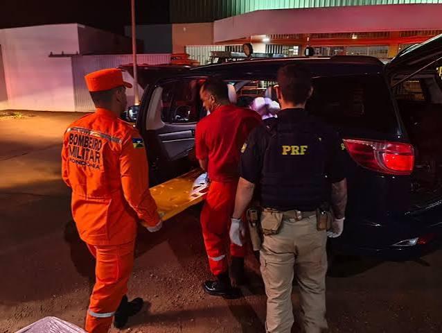 Bebê nasce dentro de viatura da PRF em Rondônia