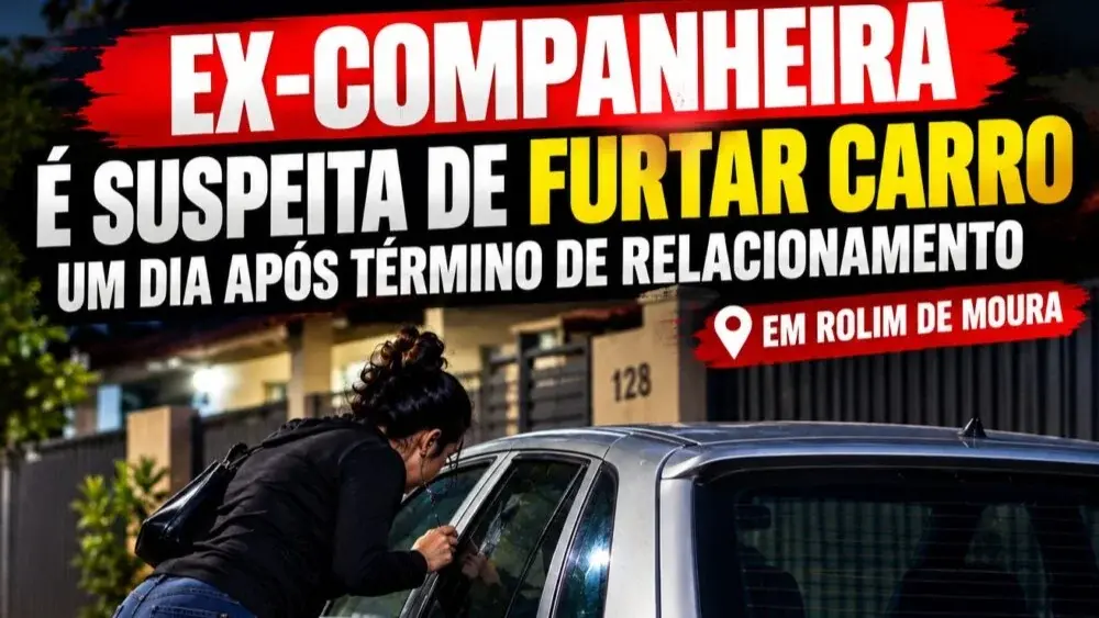 cidade - Ex-Companheira é suspeita de furtar carro um dia após término de relacionamento em Rolim de Moura