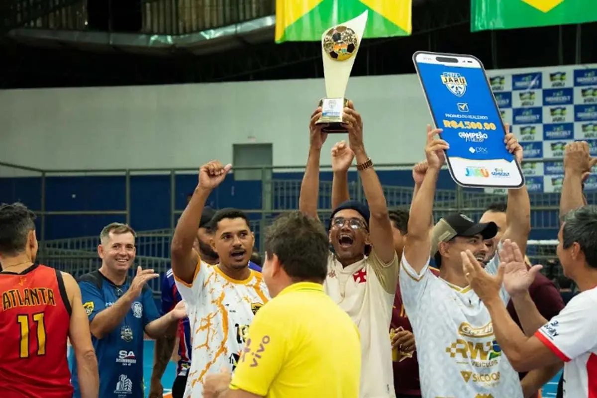 COMPETIÇÃO - JM Jaruense, Talismã e Rout Barbearia são os campeões da 7ª Copa Jaru de Futsal