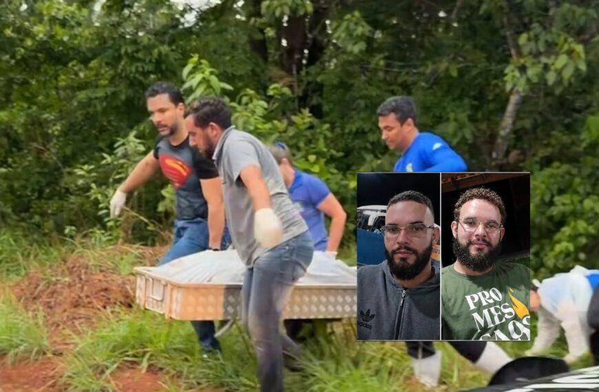 CORPO ENCONTRADO - VÍDEO - Jovem é encontrado morto em área rural em MT; suspeitos são presos