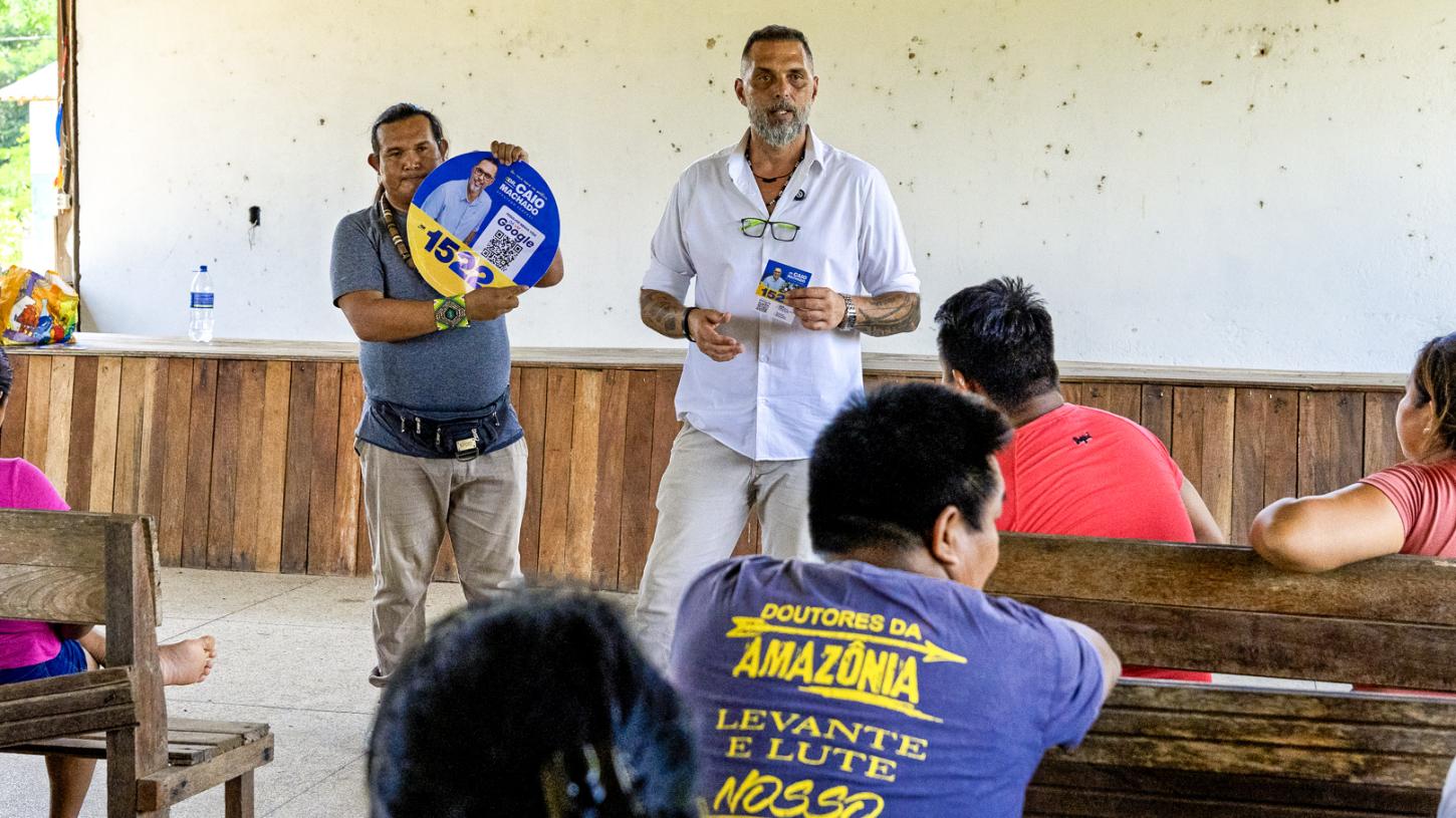 Dr. Caio Machado, candidato a deputado federal, é um novo nome na política que já fez muito por Rondônia