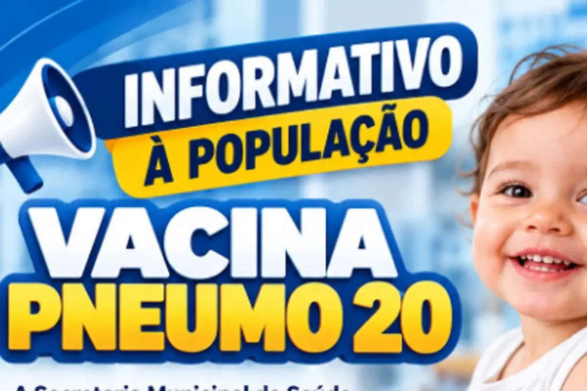 IMUNIZAÇÃO - Prefeitura e Rolim de Moura informa população sobre vacina Peneumo 20