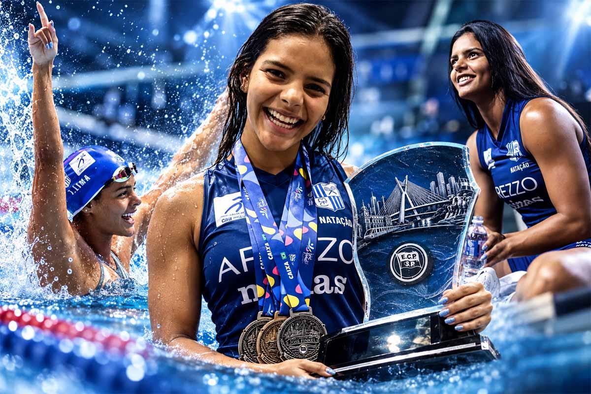 NATAÇÃO  De Rondônia à seleção brasileira, nadadora Thacy Lima coleciona medalhas e sonha com as Olimpíadas