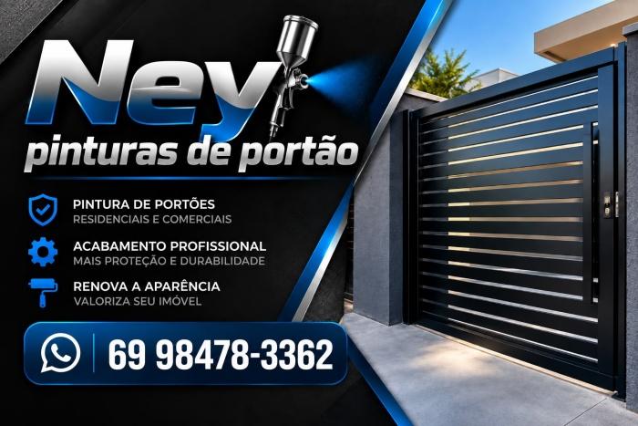 NEY PINTURAS DE PORTÃO