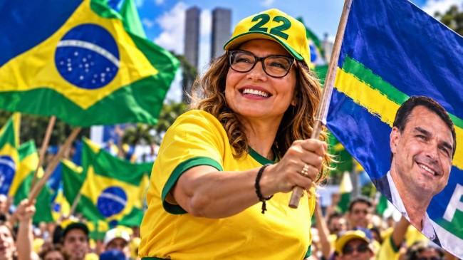 Opinião - AO VIVO: Janja, a cabo eleitoral de Flávio (veja o vídeo)