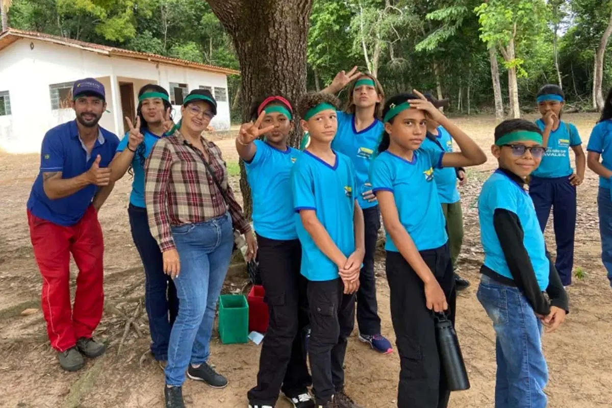 PIMENTA BUENO - Gincana ambiental promove aprendizado e conscientização no parque ambiental