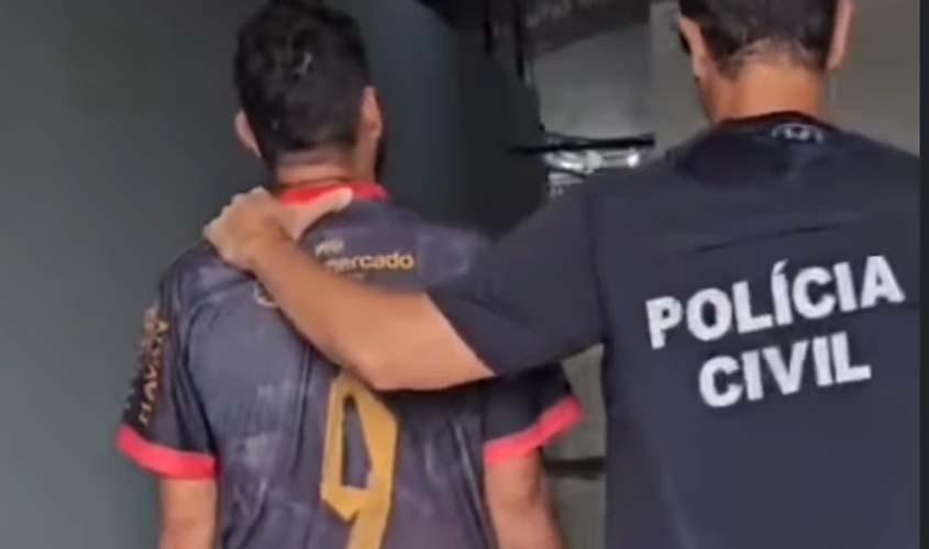 Polícia Civil prende investigado por estupro de vulnerável