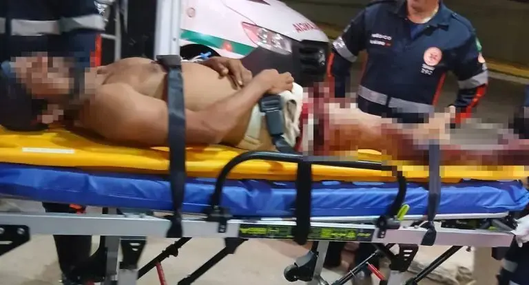 Polícia - Duas pessoas ficam feridas após quedas de telhado em RO