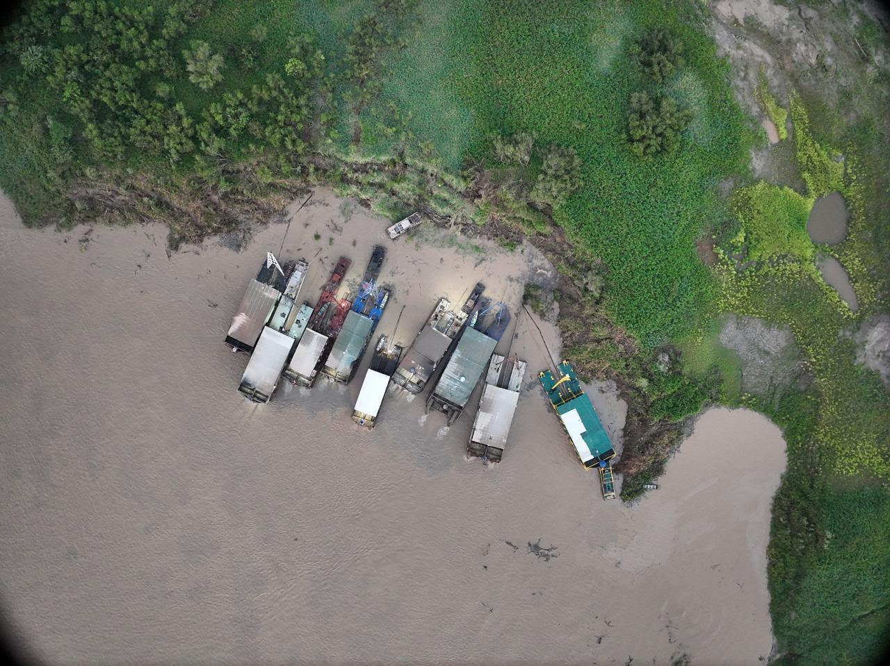 Polícia - Operação contra garimpo ilegal atinge dragas de mais de R$ 4 milhões no rio Madeira