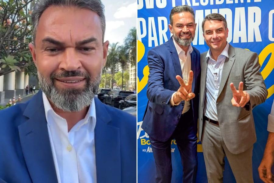 Política - Bruno Scheid afirma que Flávio Bolsonaro se comprometeu a fortalecer o Hospital de Amor em Rondônia