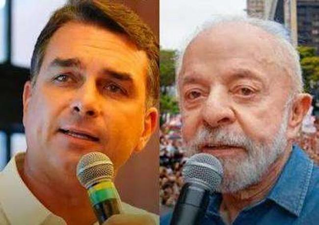 Política - Instituto que acertou o resultado no 1º turno, põe Flávio com dianteira de 10 pontos sobre Lula