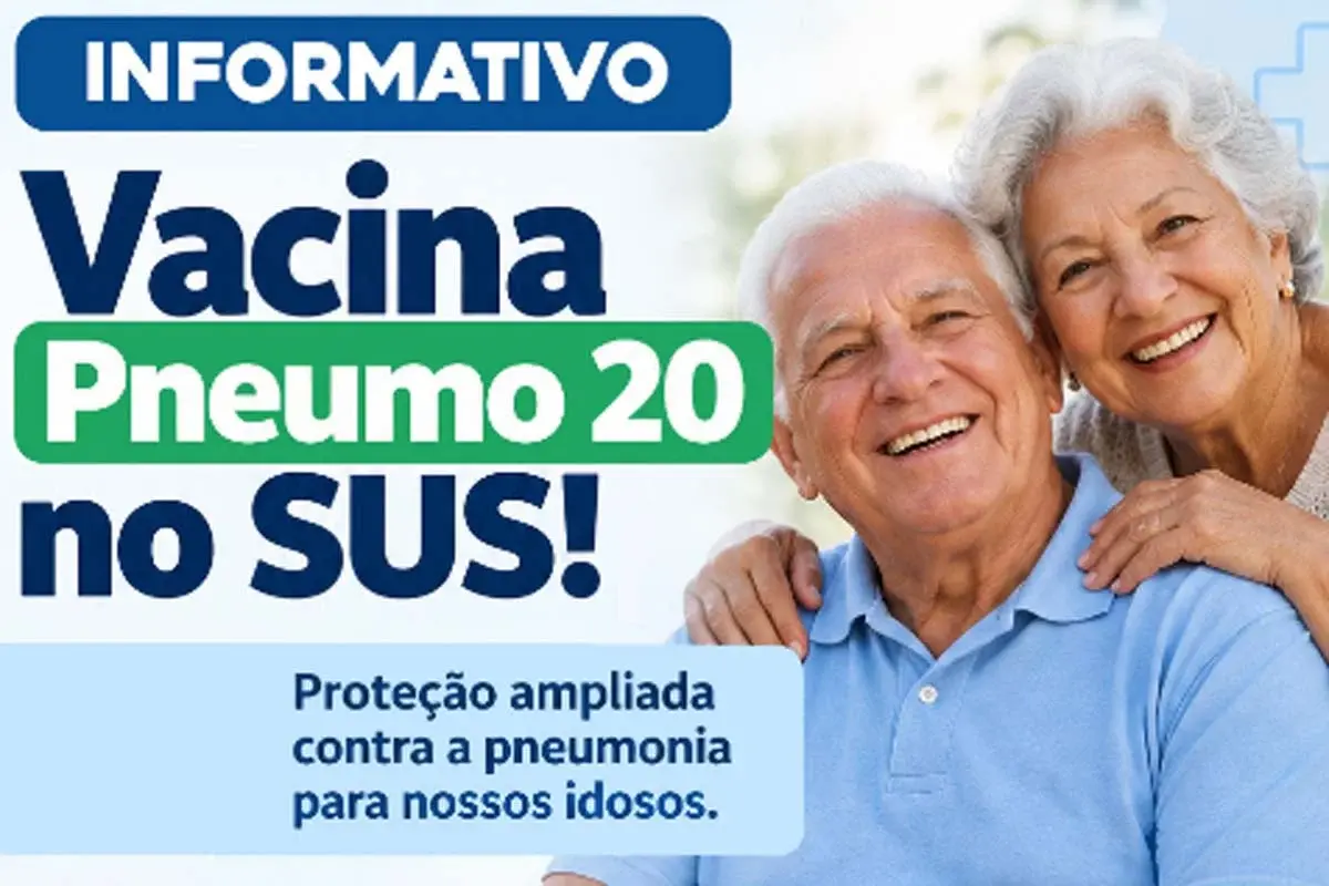 ROLIM DE MOURA - Semusa disponibiliza vacina contra pneumonia para idoso de 85 anos ou mais