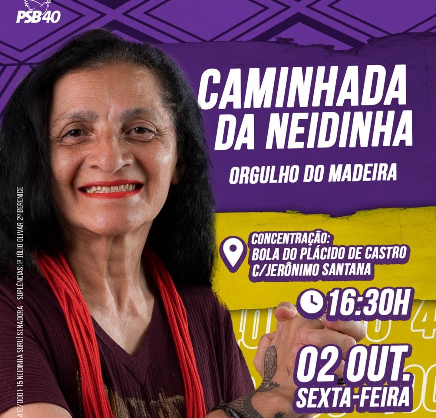 Neidinha Suruí - 400 - A Senadora do Povo de Rondônia 