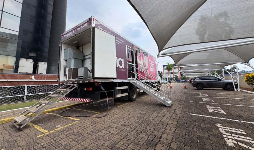 TJRO realiza mamografias e exames preventivos no Outubro Rosa