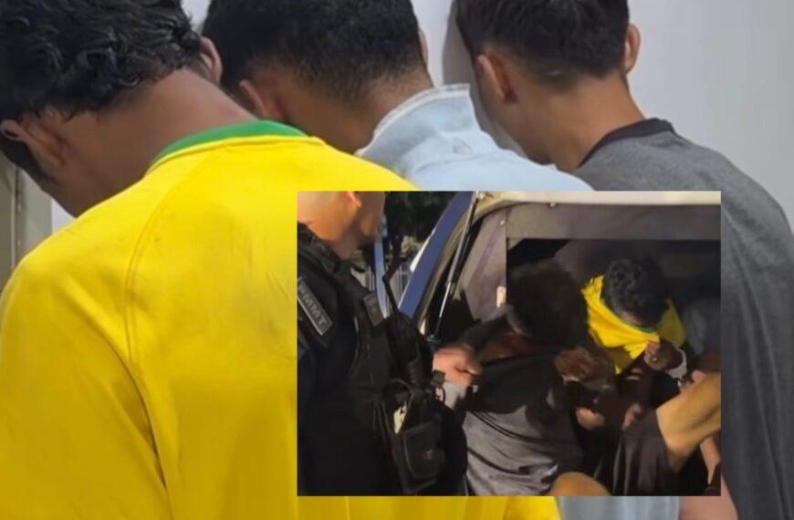 VÍDEO - Criminosos são presos após assassinarem jovem e desovarem corpo em canavial em MT; assista