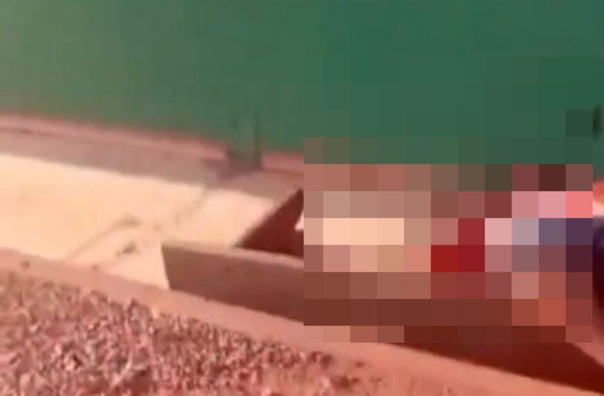 Vídeo vem à tona e mostra homem banhado em sangue após ser esfaqueado pela esposa em Rondonópolis
