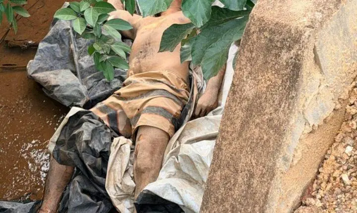 Cena bizarra: PM encontra corpo com sinais de violência e perfuração na cabeça dentro de bueiro em MT