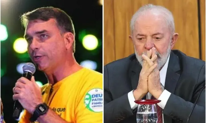Flávio lidera nova pesquisa e 79% querem mudanças no governo Lula