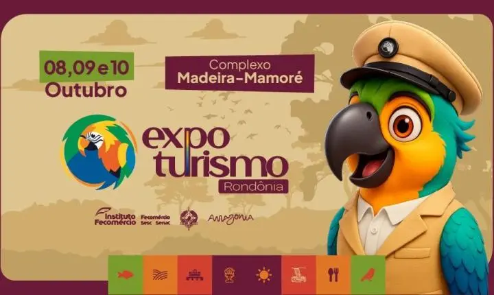 Geral 3ª Expo Turismo Rondônia será realizada no Complexo Madeira-Mamoré