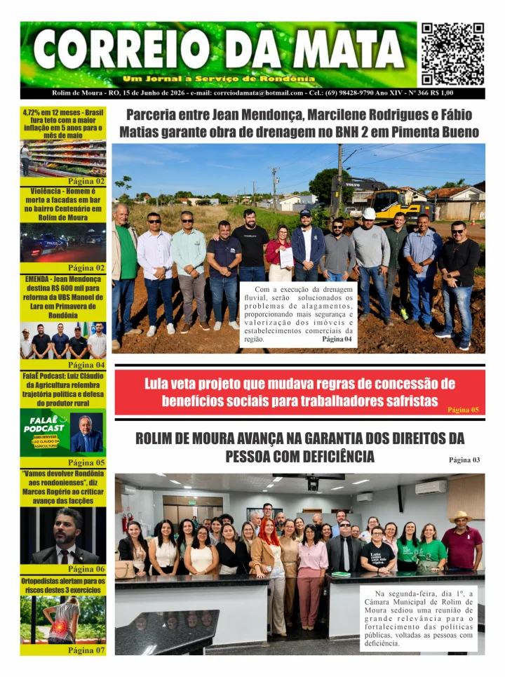 JORNAL CORREIO DA MATA
