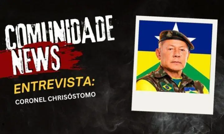 News TV Ao Vivo Comunidade News: Coronel Chrisóstomo é o convidado de quinta