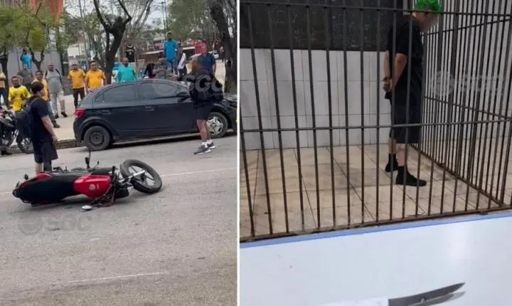 Plantão de Polícia - VÍDEO: Homem de 34 anos é preso após esfaquear mototaxista na região da rodoviária de Porto Velho