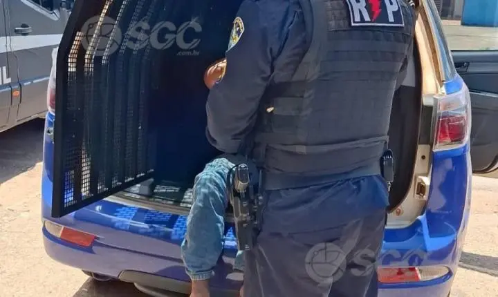 Plantão de Polícia - VÍDEO: Homem é preso por agredir esposa e obrigá-la a ter relações sexuais a força no bairro Novo Horizonte