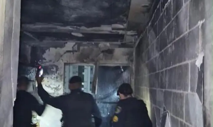 PM destaca ajuda de moradores e funcionários durante incêndio que deixou mulher na UTI em Porto Velho
