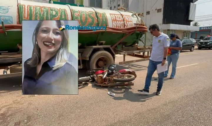 Polícia - Mulher morre atropelada por caminhão na região central de Porto Velho