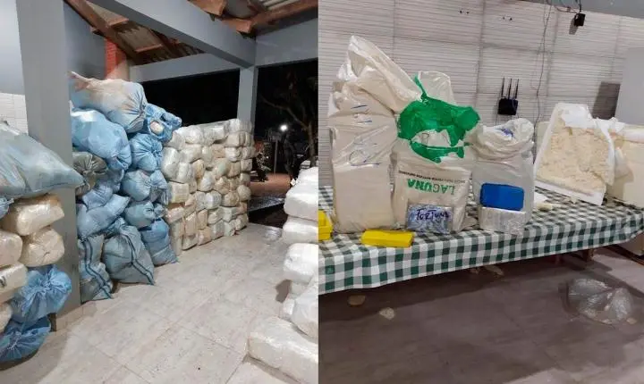 Polícia - Operação conjunta apreende 3,6 toneladas de skunk e cocaína no interior de Rondônia