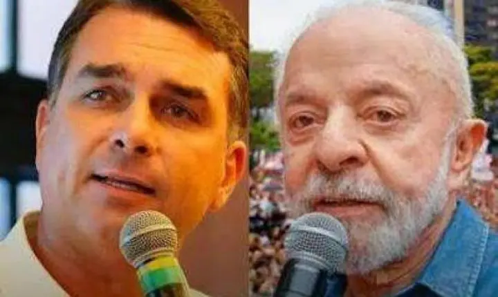 Política - Instituto que acertou o resultado no 1º turno, põe Flávio com dianteira de 10 pontos sobre Lula