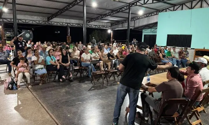 Reunião histórica em Alta Floresta D'Oeste: mais de 200 pessoas, união e projetos que avançam!