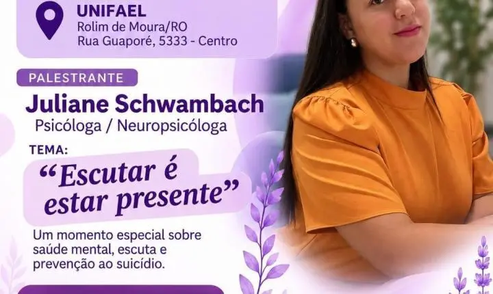 Roda de Conversa Fibro e Bem-Estar acontece no dia 30 de setembro em Rolim de Moura