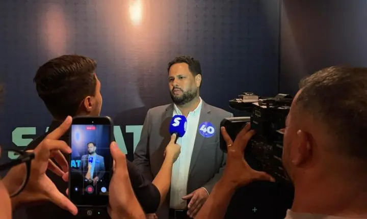 Samuel Costa apresenta propostas para segurança e saúde durante sabatina na SIC TV