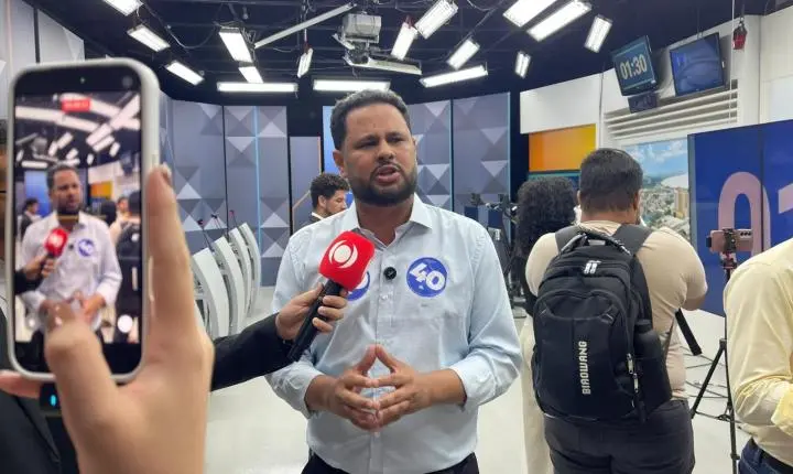 Samuel Costa defende remanejamento de policiais e reforço da segurança durante debate na Rede Amazônica