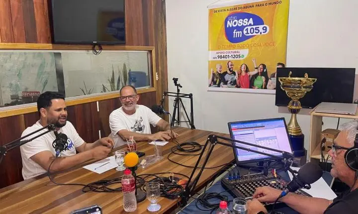 Samuel Costa participa de entrevista na Rádio Nossa 105.9 FM, em Vista Alegre do Abunã