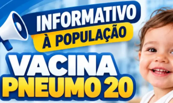 IMUNIZAÇÃO - Prefeitura e Rolim de Moura informa população sobre vacina Peneumo 20