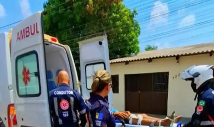 Violencia - Homem é brutalmente espancado dentro da própria casa na zona leste