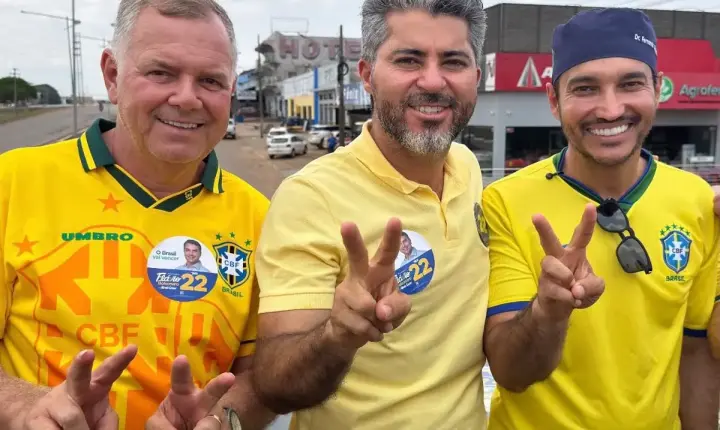 Eleições 2026 - Marcos Rogério, Lúcio Mosquini e Fernando Máximo lideram mobilização pró-Flávio Bolsonaro em Rondônia