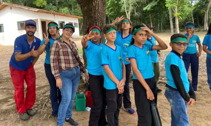 PIMENTA BUENO - Gincana ambiental promove aprendizado e conscientização no parque ambiental